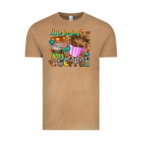 Life Begins After Coffee Vintage Tee | Teevron