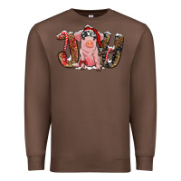 Chestnut joy with pig Premium Sweatshirt - RanaPortraitStore