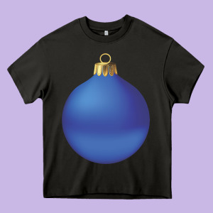 Christmas Ornament 2 Heavy Core Tee Designed By Artisfamous