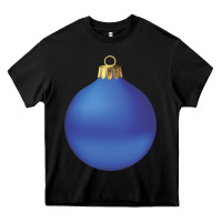 Black christmas ornament 2 Heavy Core Tee - artisFamous
