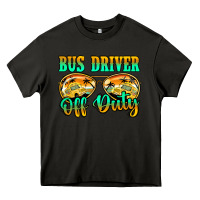 Asphalt Bus Driver Off Duty Heavy Core Tee - Jasminsmagicworld