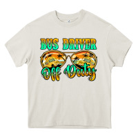 Cream Bus Driver Off Duty Heavy Core Tee - Jasminsmagicworld