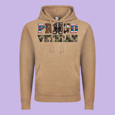 Armed Forces Day Proud Veteran Vintage Hoodie Designed By Artiststas