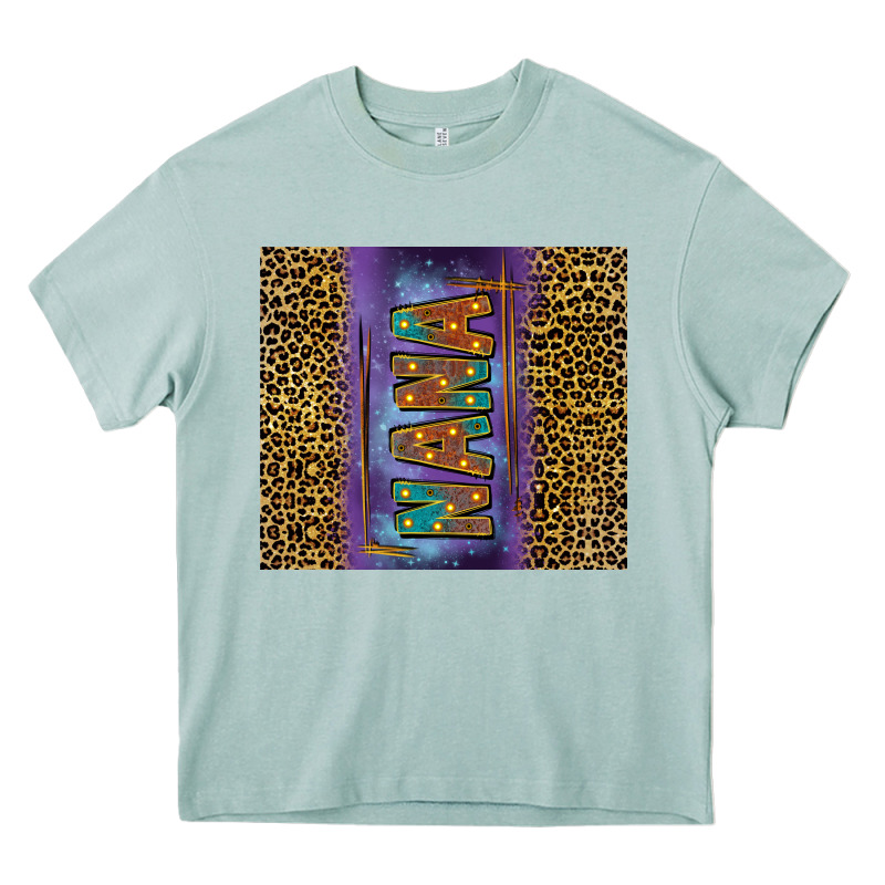 Leopard Nana Heavy Core Tee by FaDigitalArtStudio | Teevron
