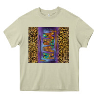 Mossy Leopard nana Heavy Core Tee - FaDigitalArtStudio