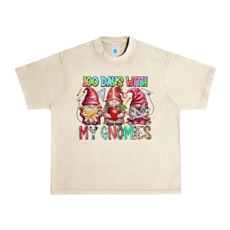 100 Days With My Gnomies Urban Heavy Tee by RacoonDesign | Teevron