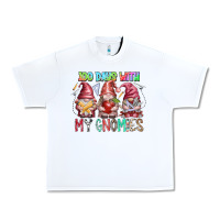 White 100 days with my gnomies Urban Heavy Tee - RacoonDesign