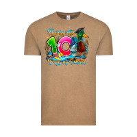 Vintage Coffee name flying into 100 days of school Vintage Tee - CowhideDigitalArt