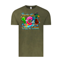Vintage Olive name flying into 100 days of school Vintage Tee - CowhideDigitalArt