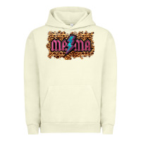 Pigment Pistachio Leopard Mama Lightning Urban Hoodie - RanaPortraitStore