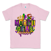 Bubblegum Pink mardi gras queen Classic Tee - FaDigitalArtStudio