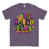 Lavender mardi gras queen Classic Tee - FaDigitalArtStudio