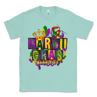 Seafoam mardi gras queen Classic Tee - FaDigitalArtStudio