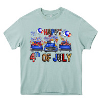 Arona Western Truck Hello Fourth Of July America Heavy Core Tee - FaDigitalArtStudio