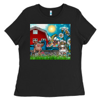 Black happy easter Ladies Tee - CowhideDigitalArt