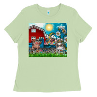 Matcha happy easter Ladies Tee - CowhideDigitalArt