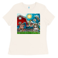 Bone happy easter Ladies Tee - CowhideDigitalArt
