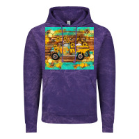 Cloud Purple western bee gnomes truck honeycomb  leopard turquoise wooden serape Vintage Hoodie - Artiststas
