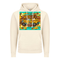 Vintage Artic western bee gnomes truck honeycomb  leopard turquoise wooden serape Vintage Hoodie - Artiststas
