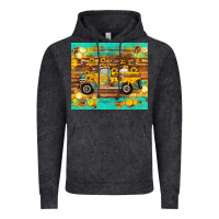 Vintage Black western bee gnomes truck honeycomb  leopard turquoise wooden serape Vintage Hoodie - Artiststas