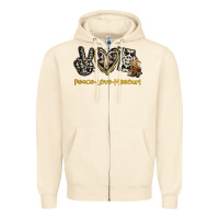 Sandshell Peace Love Missouri Zipper Hoodie - Jasminsmagicworld