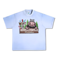 Grape Ice I Want a Hippopotamus for Christmas Urban Heavy Tee - CowhideDigitalArt