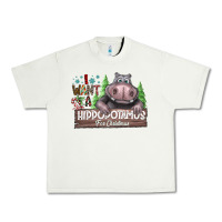 Pistachio I Want a Hippopotamus for Christmas Urban Heavy Tee - CowhideDigitalArt