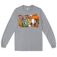 Heather Grey tis the season baseball Long Sleeve Tee - RacoonDesign