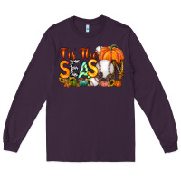 Plum tis the season baseball Long Sleeve Tee - RacoonDesign