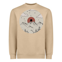 Mushroom The Mountains Are Calling Heavyweight Sweatshirt - Bettercallsaul