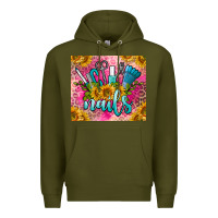 Army Green nails Premium Hoodie - BarkalooDesign