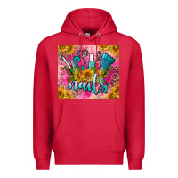 Cardinal nails Premium Hoodie - BarkalooDesign