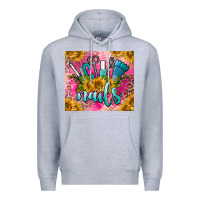 Heather Grey nails Premium Hoodie - BarkalooDesign