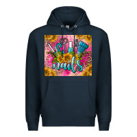 Navy nails Premium Hoodie - BarkalooDesign