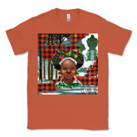 Copper Christmas African girl Classic Tee - BarkalooDesign