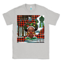 Moon Dust Christmas African girl Classic Tee - BarkalooDesign