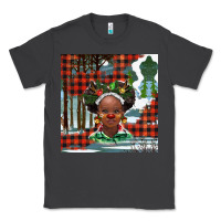 Christmas African Girl Classic Tee | Teevron