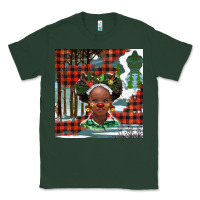 Sports Green Christmas African girl Classic Tee - BarkalooDesign