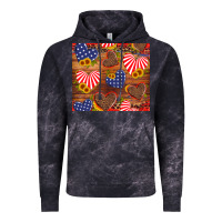 Cloud Black america heart Vintage Hoodie - Artiststas
