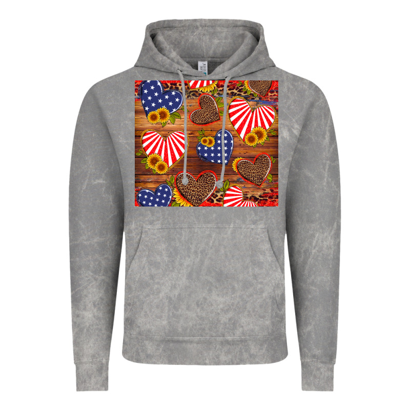 America Heart Vintage Hoodie by Artiststas | Teevron