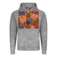 Cloud Rock america heart Vintage Hoodie - Artiststas