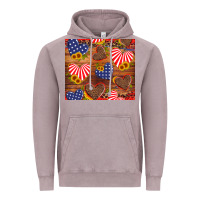 Vintage Zinc america heart Vintage Hoodie - Artiststas