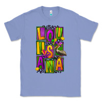Colony Blue mardi gras louisiana Classic Tee - FaDigitalArtStudio