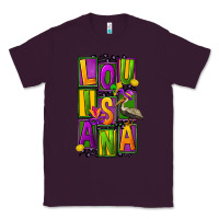 Plum mardi gras louisiana Classic Tee - FaDigitalArtStudio