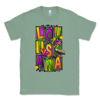 Sage mardi gras louisiana Classic Tee - FaDigitalArtStudio