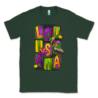 Sports Green mardi gras louisiana Classic Tee - FaDigitalArtStudio