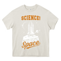 Cream Science: Because You Can't Pray This Shit Into Space Heavy Core Tee - artisFamous