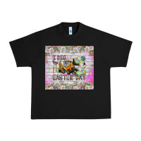 Black I Dig Easter Day Urban Heavy Tee - CowhideDigitalArt