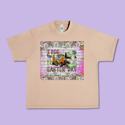I Dig Easter Day Urban Heavy Tee Designed By Cowhidedigitalart