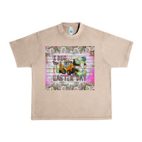 French Oak I Dig Easter Day Urban Heavy Tee - CowhideDigitalArt